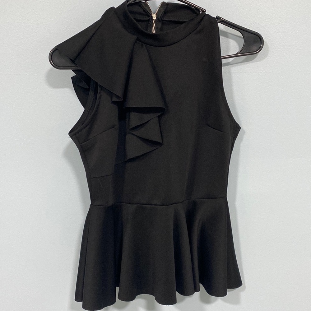Black dress top
